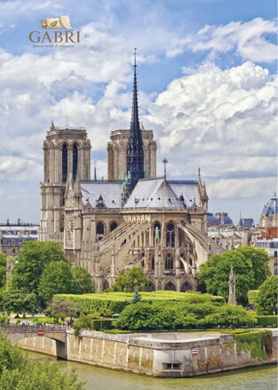 DINO Puzzle Katedrála Notre-Dame, Francie 1000 dílků