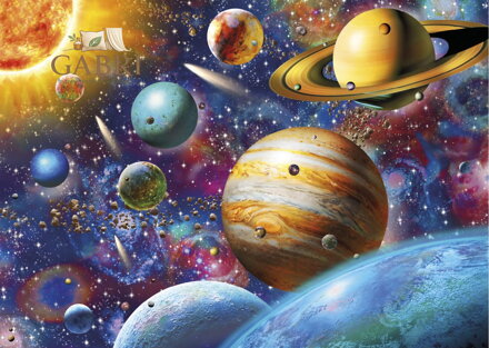 DINO Puzzle Planety Sluneční soustavy 1000 dílků