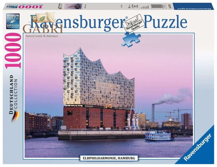 RAVENSBURGER Puzzle Labská filharmonie, Hamburk 1000 dílků