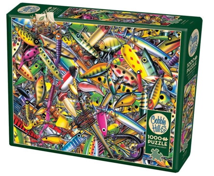 COBBLE HILL Puzzle Rybářské třpytky 1000 dílků