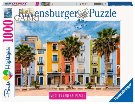 RAVENSBURGER Puzzle Španělsko 1000 dílků
