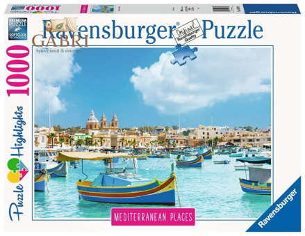 RAVENSBURGER Puzzle Malta 1000 dílků