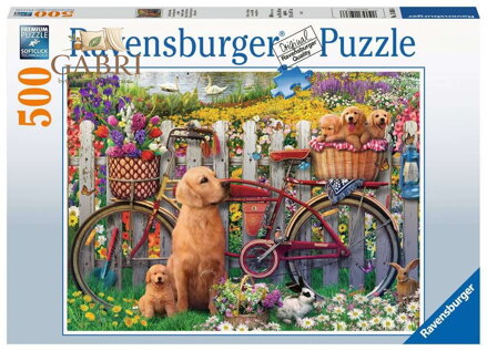 RAVENSBURGER Puzzle Roztomilí psi 500 dílků
