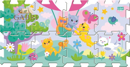TREFL Pěnové puzzle Rozverná koťata