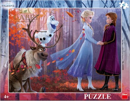 DINO Puzzle Ledové království 2, 40 dílků