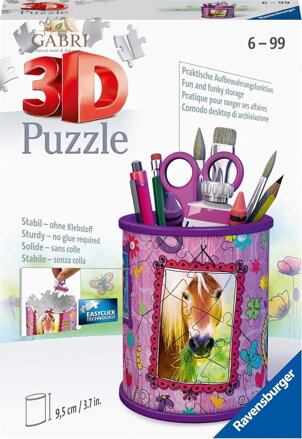 RAVENSBURGER 3D puzzle stojan: Kůň 54 dílků
