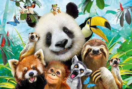 SCHMIDT Puzzle Zvířecí zábava 200 dílků