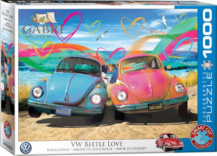 EUROGRAPHICS Puzzle Beetle Love 1000 dílků