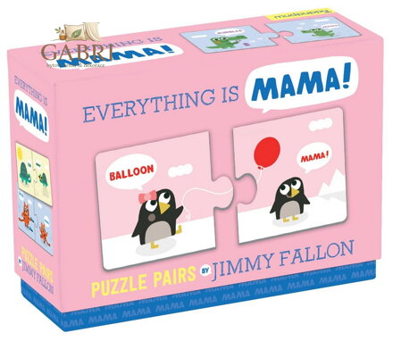 MUDPUPPY Puzzle Všechno je MÁMA! 10x2 dílků