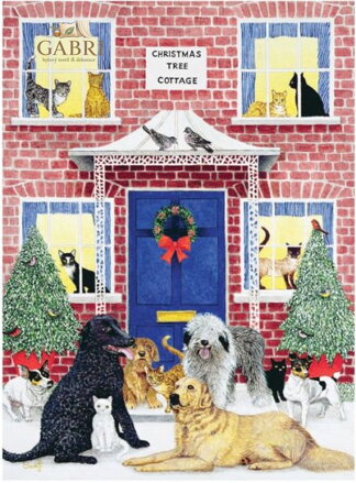 GALISON Puzzle Vánoční domek 1000 dílků