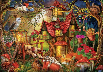 ART PUZZLE Puzzle Čas spánku 1000 dílků