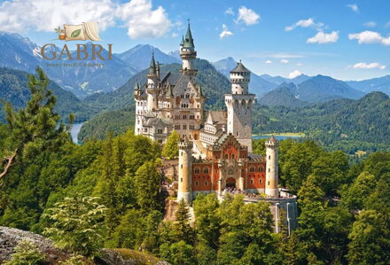 CASTORLAND Puzzle Výhled na zámek Neuschwanstein 500 dílků