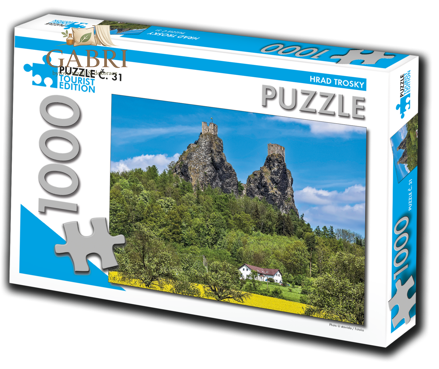 TOURIST EDITION Puzzle Hrad Trosky 1000 dílků (č.31)