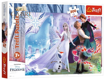 TREFL Puzzle Ledové království: Svět sester 200 dílků