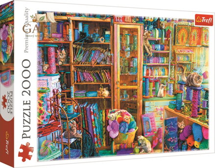 TREFL Puzzle Kočičí ráj 2000 dílků