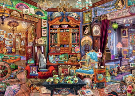 RAVENSBURGER Puzzle Skrytý poklad 1000 dílků