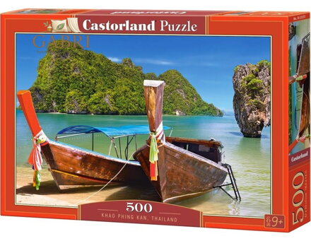 CASTORLAND Puzzle Khao Phing Kan, Thajsko 500 dílků