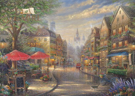 SCHMIDT Puzzle Kavárna v Mnichově 1000 dílků