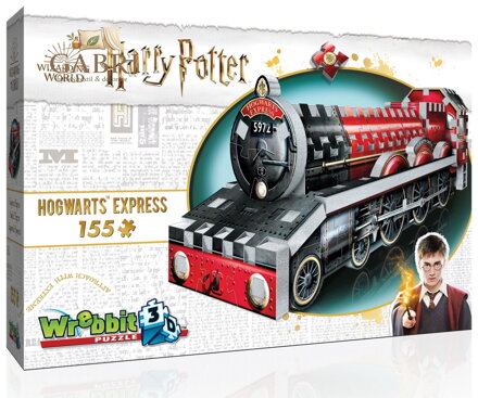 WREBBIT 3D puzzle Harry Potter: Bradavický expres 155 dílků