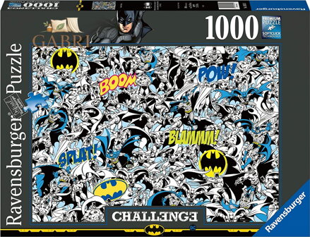 RAVENSBURGER Puzzle Challenge: Batman 1000 dílků