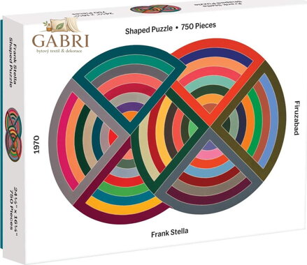 GALISON Tvarové puzzle Frank Stella: Firuzabad 750 dílků