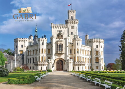 DINO Puzzle Zámek Hluboká 1000 dílků