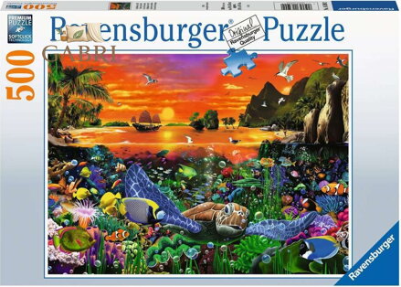 RAVENSBURGER Puzzle Útes 500 dílků