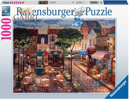 RAVENSBURGER Puzzle Kreslená Paříž 1000 dílků