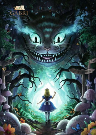 RAVENSBURGER Puzzle Dobrodružství s Alenkou 1000 dílků