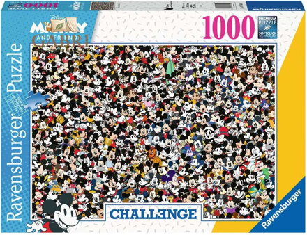 RAVENSBURGER Puzzle Challenge: Mickey Mouse 1000 dílků