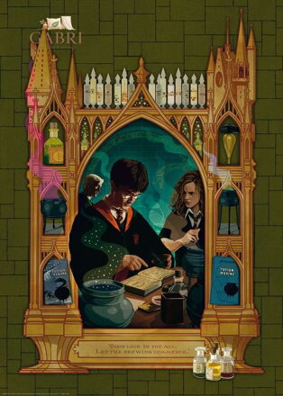 RAVENSBURGER Puzzle Harry Potter 6: Příprava lektvaru 1000 dílků
