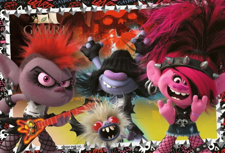 RAVENSBURGER Puzzle Trollové: Světové turné 35 dílků