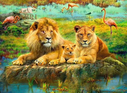 RAVENSBURGER Puzzle Lvi 500 dílků