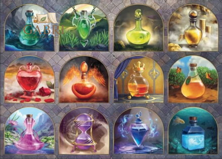 RAVENSBURGER Puzzle Kouzelné lektvary 1000 dílků