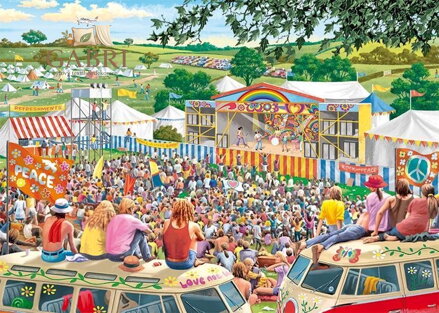 FALCON Puzzle Letní hudební festival 1000 dílků