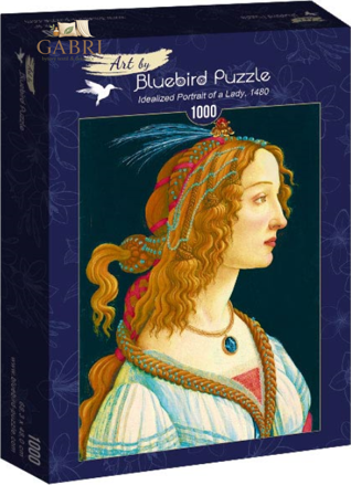 BLUEBIRD Puzzle Portrét mladé ženy 1000 dílků