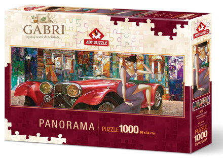 ART PUZZLE Panoramatické puzzle Pozvání na večer 1000 dílků