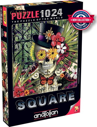 ANATOLIAN Čtvercové puzzle Baron v rozkvětu 1024 dílků