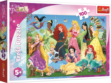 TREFL Puzzle Okouzlující princezny 100 dílků