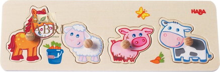 HABA Dřevěná vkládačka Zvířátka