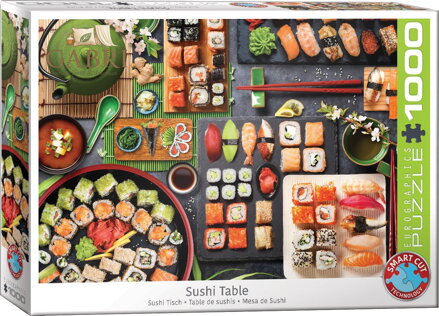 EUROGRAPHICS Puzzle Sushi stůl 1000 dílků