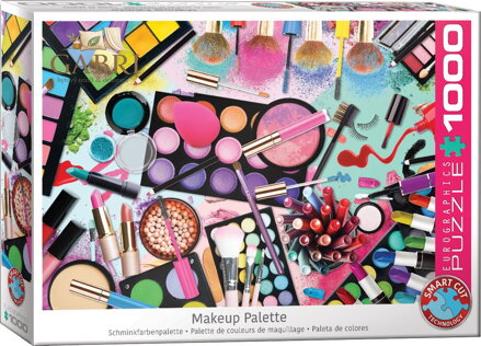 EUROGRAPHICS Puzzle Paleta barev: Makeup 1000 dílků
