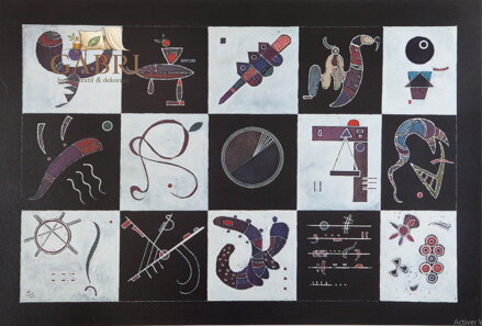 BLUEBIRD Puzzle Quinze - Patnáct, 1959, 1000 dílků