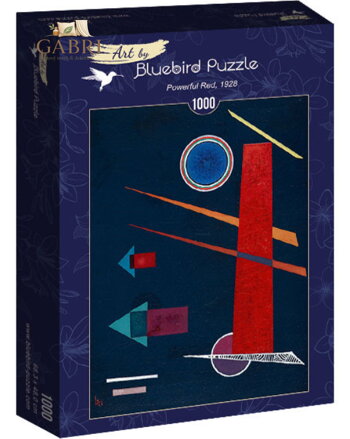 BLUEBIRD Puzzle Mocná červená (1928) 1000 dílků
