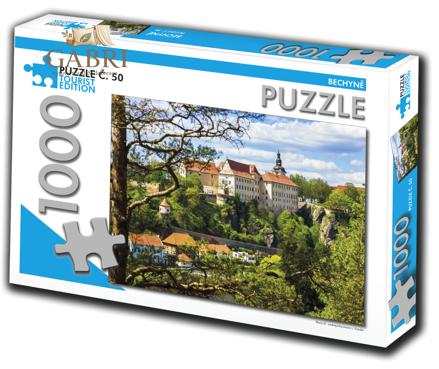 TOURIST EDITION Puzzle Bechyně 1000 dílků (č.50)