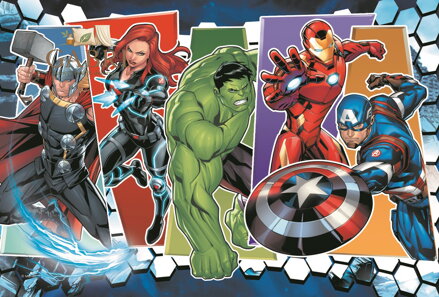 TREFL Puzzle Avengers: Neporazitelní 60 dílků
