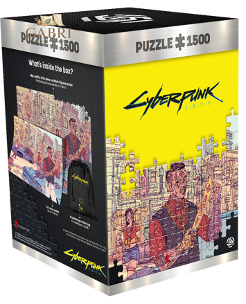 GOOD LOOT Puzzle Cyberpunk 2077 - Valentinos 1500 dílků