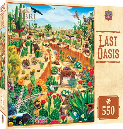 MASTERPIECES Puzzle Poslední oáza 550 dílků