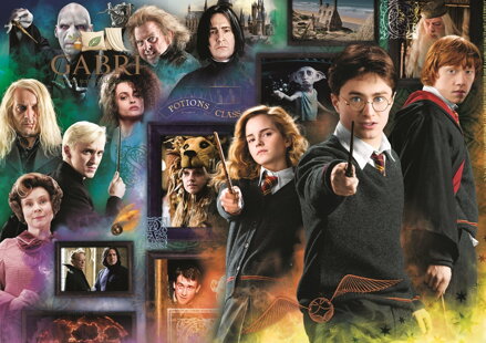 TREFL Puzzle Harry Potter: Kouzelnický svět 1000 dílků