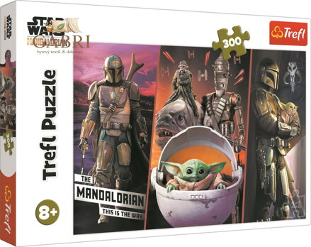 TREFL Puzzle The Mandalorian: Tajemný Baby Yoda 300 dílků